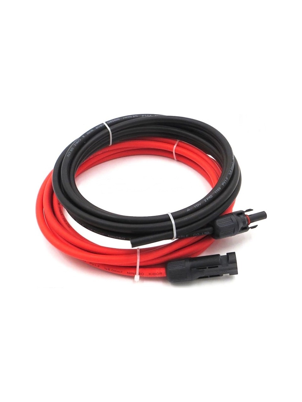 Mc4 Soketli (1+1) 2 Metre 6 mm Güneş Paneli Solar Kablo