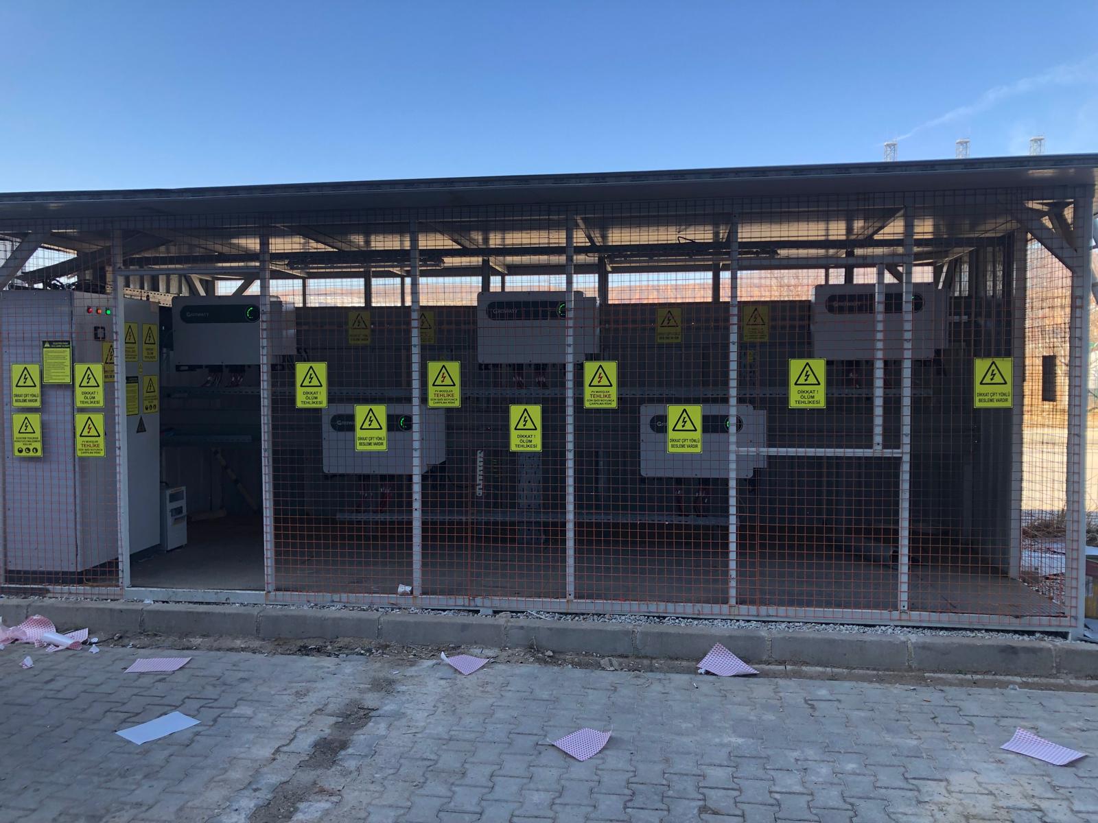 ÇATI GES / INVERTOR ODASI